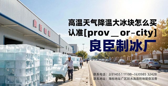 高温天气降温大冰块怎么买 认准溧阳良臣制冰厂