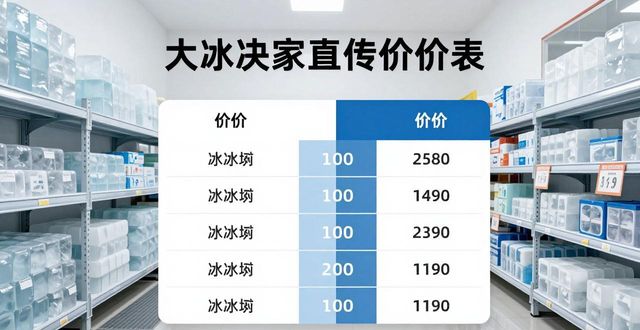 大冰块批发厂家怎么选？溧阳直供渠道靠谱吗