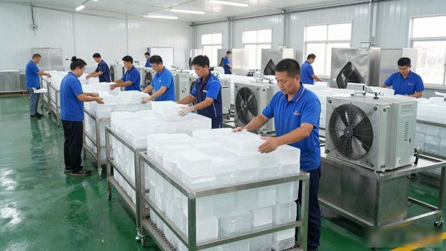 溧阳夏季车间降温冰块_车间冰块降温方法_夏季车间降温冰块
